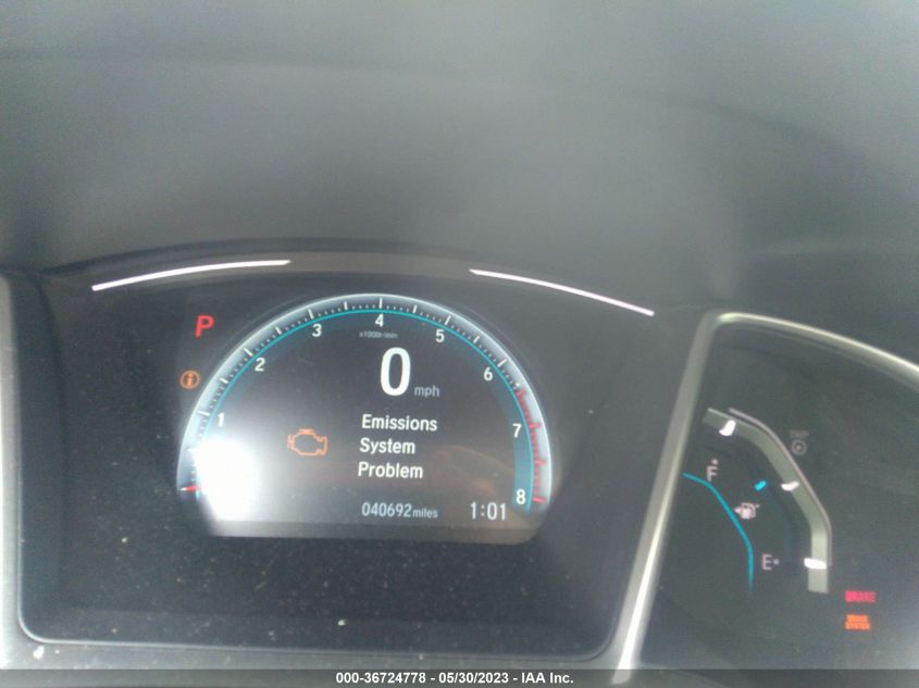 2018 HONDA CIVIC SEDAN EX-L - JHMFC1F72JX022164