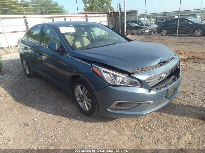 2017 HYUNDAI SONATA 2.4L - 5NPE24AF5HH573257