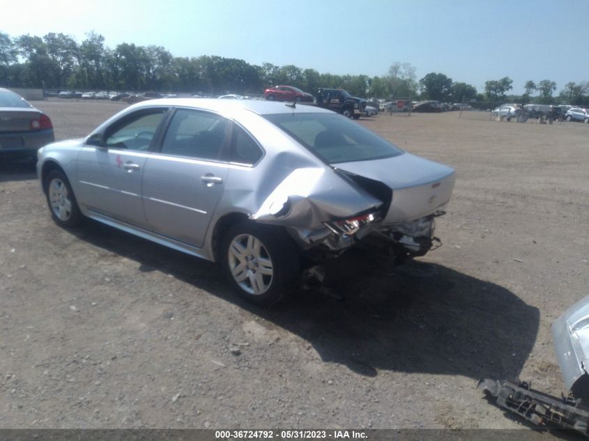 2013 CHEVROLET IMPALA LT - 2G1WG5E35D1111295