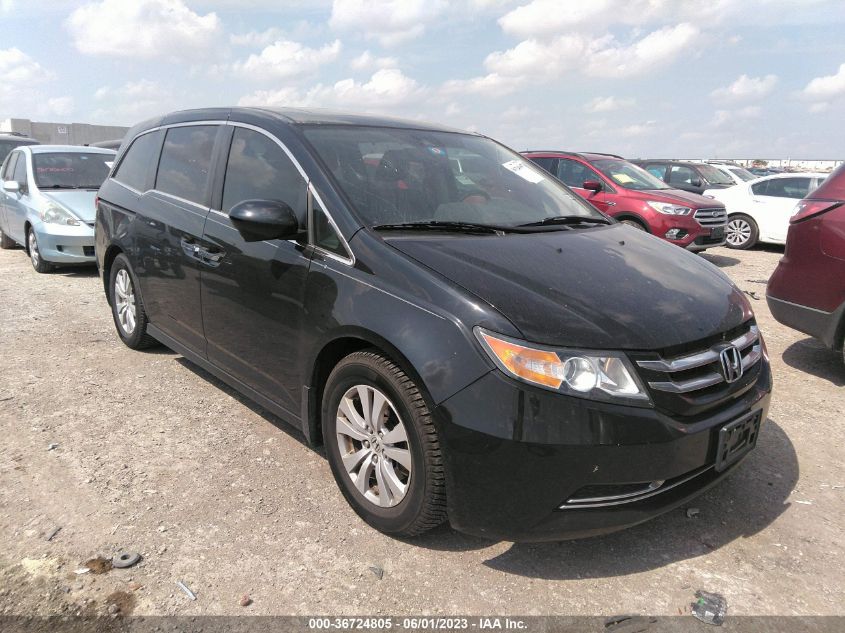 2016 HONDA ODYSSEY EX-L - 5FNRL5H62GB057087