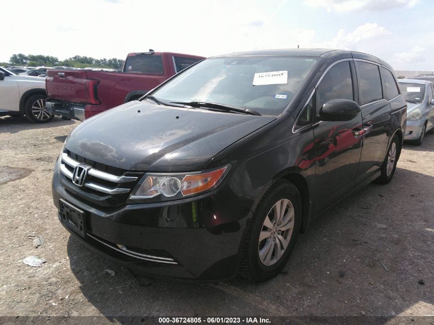 2016 HONDA ODYSSEY EX-L - 5FNRL5H62GB057087
