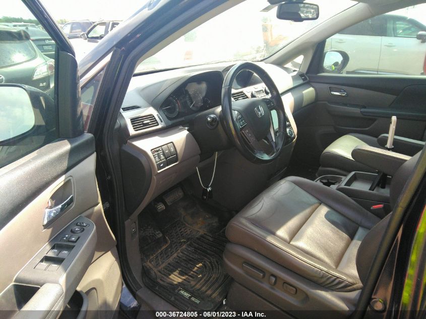2016 HONDA ODYSSEY EX-L - 5FNRL5H62GB057087