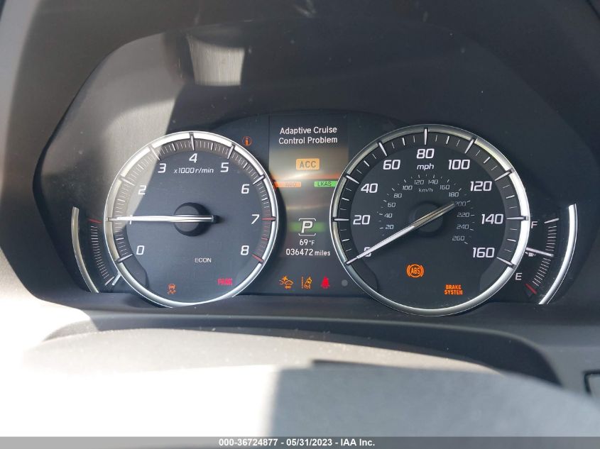 2019 ACURA TLX - 19UUB3F34KA007188