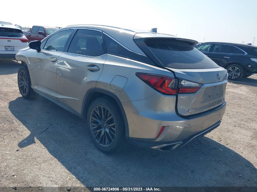 2017 LEXUS RX RX 350 - 2T2ZZMCA1HC068894