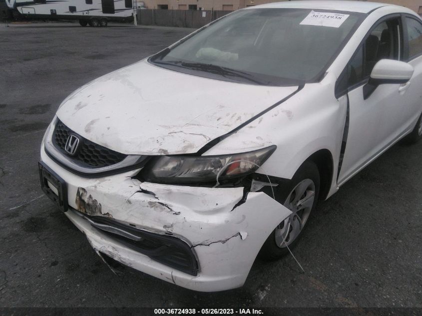 2014 HONDA CIVIC SEDAN LX - 19XFB2F55EE252733