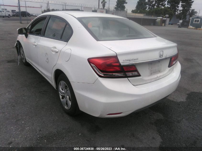 2014 HONDA CIVIC SEDAN LX - 19XFB2F55EE252733