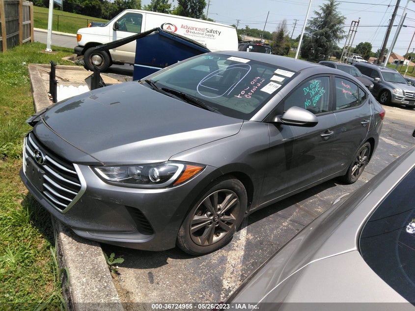 VIN 5NPD84LF8JH294737 2018 HYUNDAI ELANTRA SEL