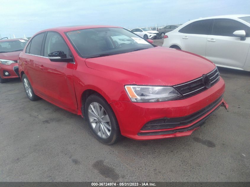 2015 VOLKSWAGEN JETTA SEDAN 1.8T SE W/CONNECTIVITY - 3VWD07AJ1FM407054