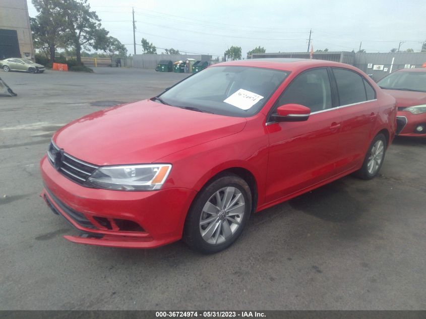 2015 VOLKSWAGEN JETTA SEDAN 1.8T SE W/CONNECTIVITY - 3VWD07AJ1FM407054