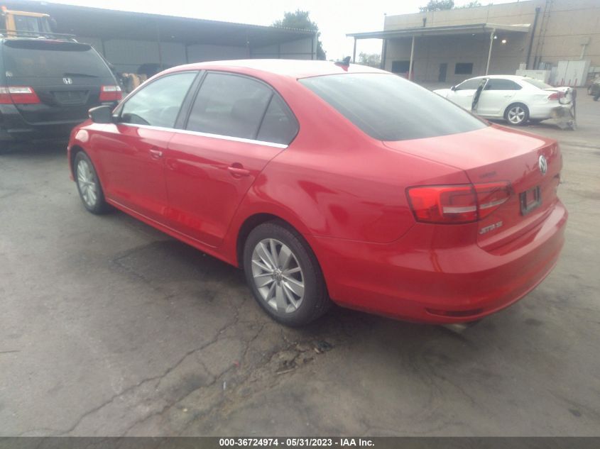 2015 VOLKSWAGEN JETTA SEDAN 1.8T SE W/CONNECTIVITY - 3VWD07AJ1FM407054