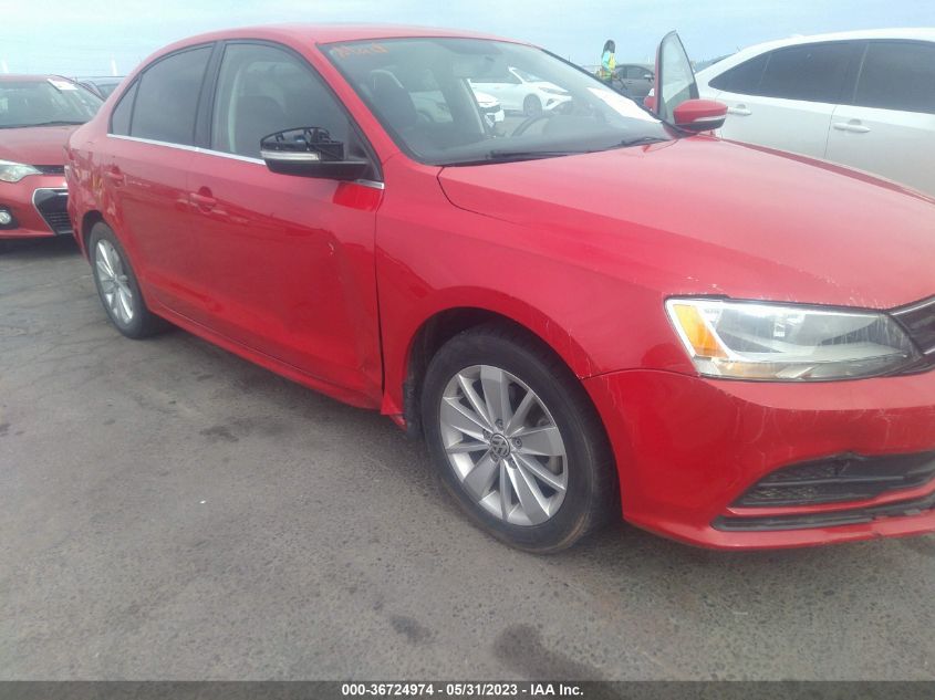 2015 VOLKSWAGEN JETTA SEDAN 1.8T SE W/CONNECTIVITY - 3VWD07AJ1FM407054