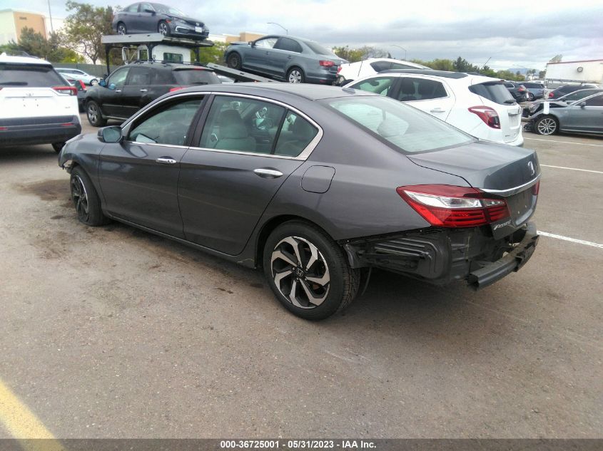 2016 HONDA ACCORD SEDAN EX - 1HGCR2F76GA128915