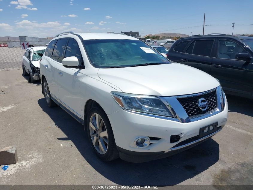 2014 NISSAN PATHFINDER PLATINUM - 5N1AR2MN1EC674297