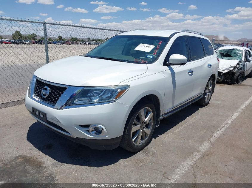 2014 NISSAN PATHFINDER PLATINUM - 5N1AR2MN1EC674297