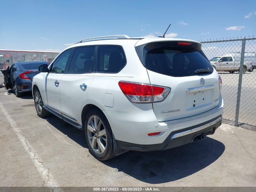 2014 NISSAN PATHFINDER PLATINUM - 5N1AR2MN1EC674297