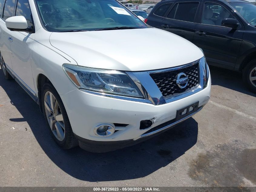 2014 NISSAN PATHFINDER PLATINUM - 5N1AR2MN1EC674297