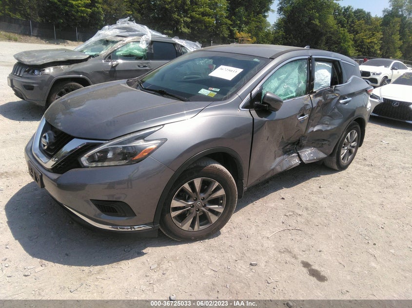 VIN 5N1AZ2MH0JN166010 2018 NISSAN MURANO S