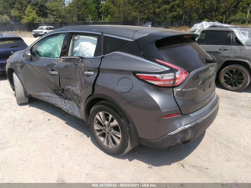 VIN 5N1AZ2MH0JN166010 2018 NISSAN MURANO S