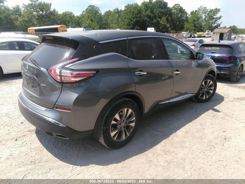 VIN 5N1AZ2MH0JN166010 2018 NISSAN MURANO S