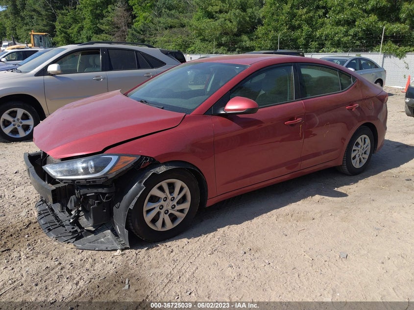VIN 5NPD74LF0HH208673 2017 HYUNDAI ELANTRA SE