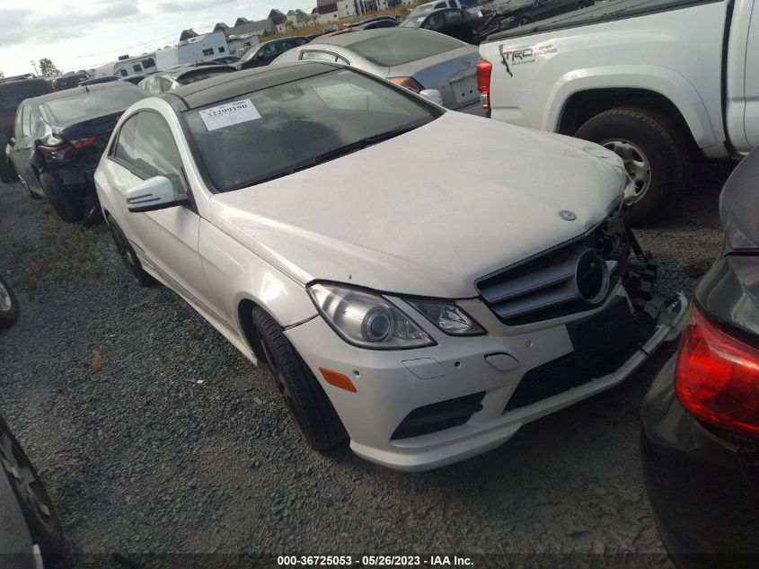 2013 MERCEDES-BENZ E 550 WDDKJ7DB9DF218117