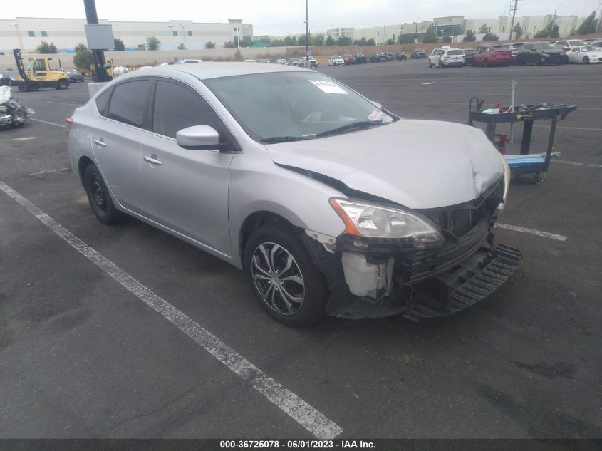 2015 NISSAN SENTRA SR/SL/S/SV/FE+ S - 3N1AB7AP7FL655127