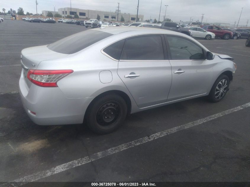 2015 NISSAN SENTRA SR/SL/S/SV/FE+ S - 3N1AB7AP7FL655127