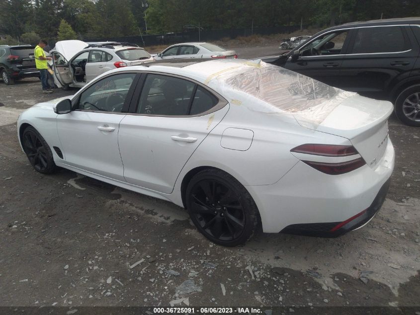 2023 GENESIS G70 2.0T - KMTG34TA0PU115929