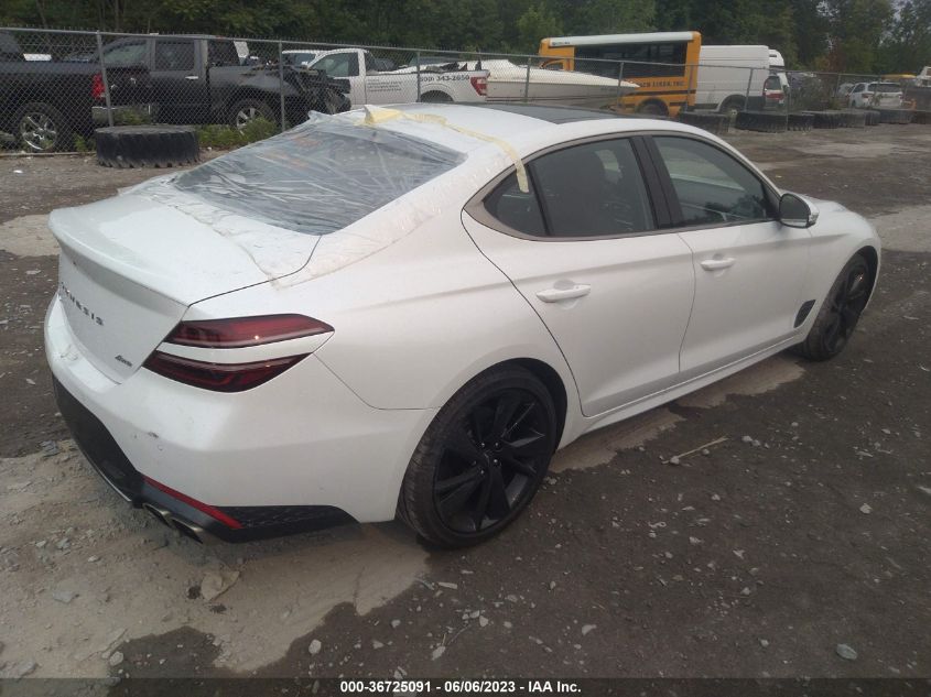 2023 GENESIS G70 2.0T - KMTG34TA0PU115929