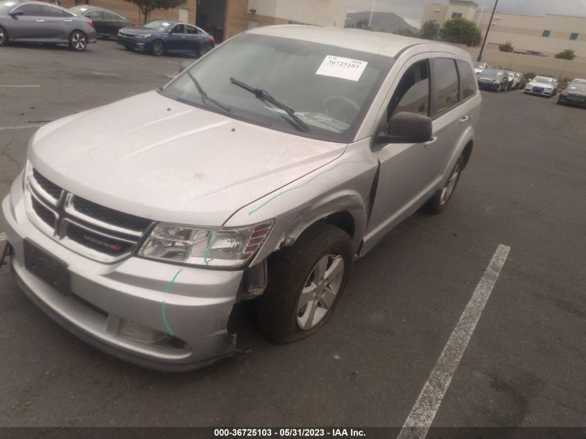 2013 DODGE JOURNEY AMERICAN VALUE PKG - 3C4PDCAB8DT502171