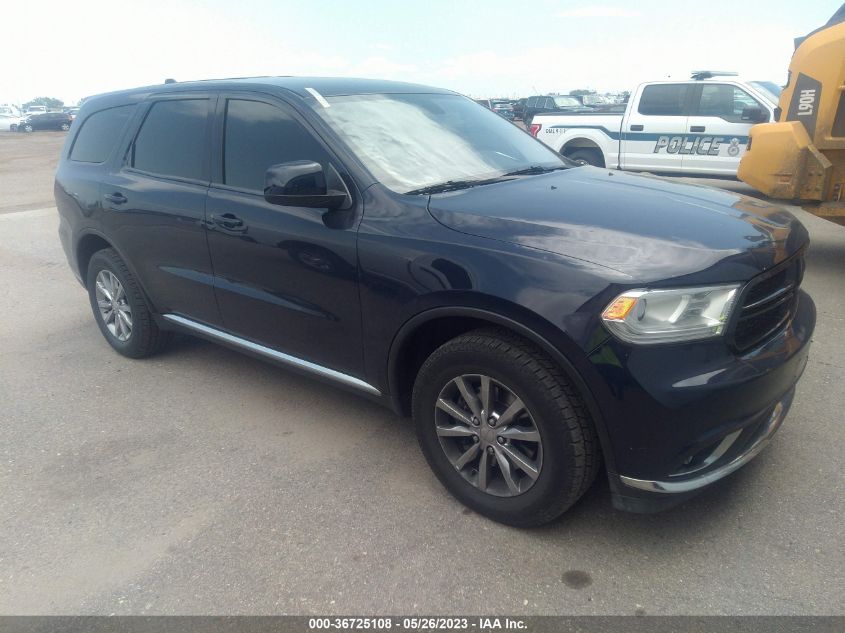2017 DODGE DURANGO SPECIAL SERVICE - 1C4SDJFT0HC716637