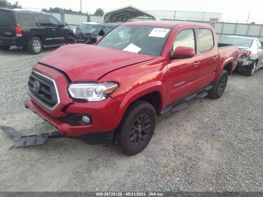2022 TOYOTA TACOMA 2WD SR5/TRD SPORT - 3TMAZ5CN9NM190707
