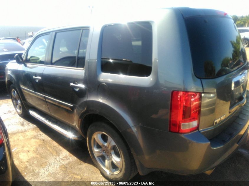 2013 HONDA PILOT EX - 5FNYF4H46DB059769