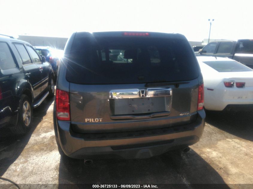 2013 HONDA PILOT EX - 5FNYF4H46DB059769