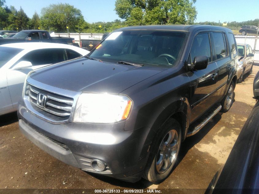 2013 HONDA PILOT EX - 5FNYF4H46DB059769
