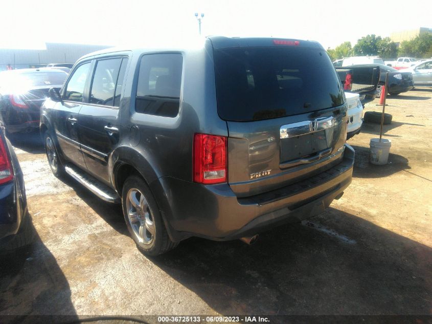 2013 HONDA PILOT EX - 5FNYF4H46DB059769