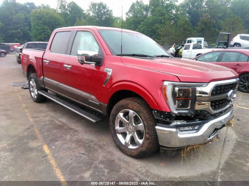 2021 FORD F-150 XL/XLT/LARIAT - 1FTFW1ED4MFB84078