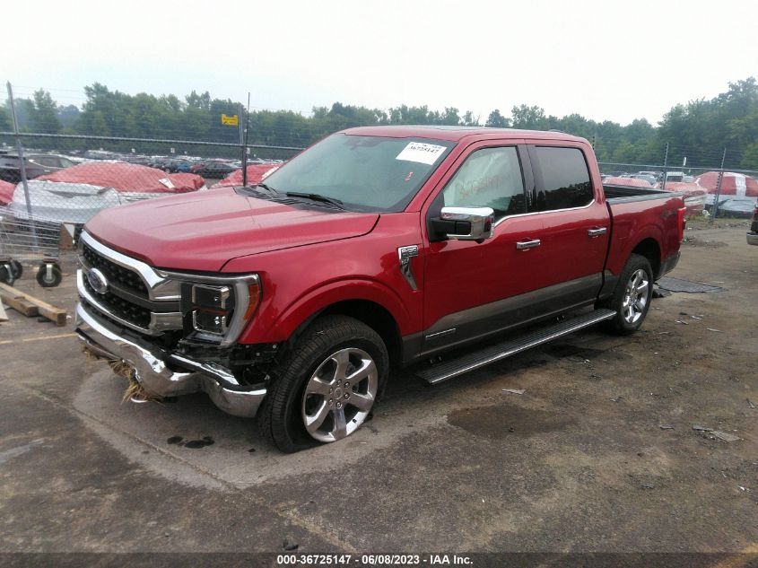 2021 FORD F-150 XL/XLT/LARIAT - 1FTFW1ED4MFB84078