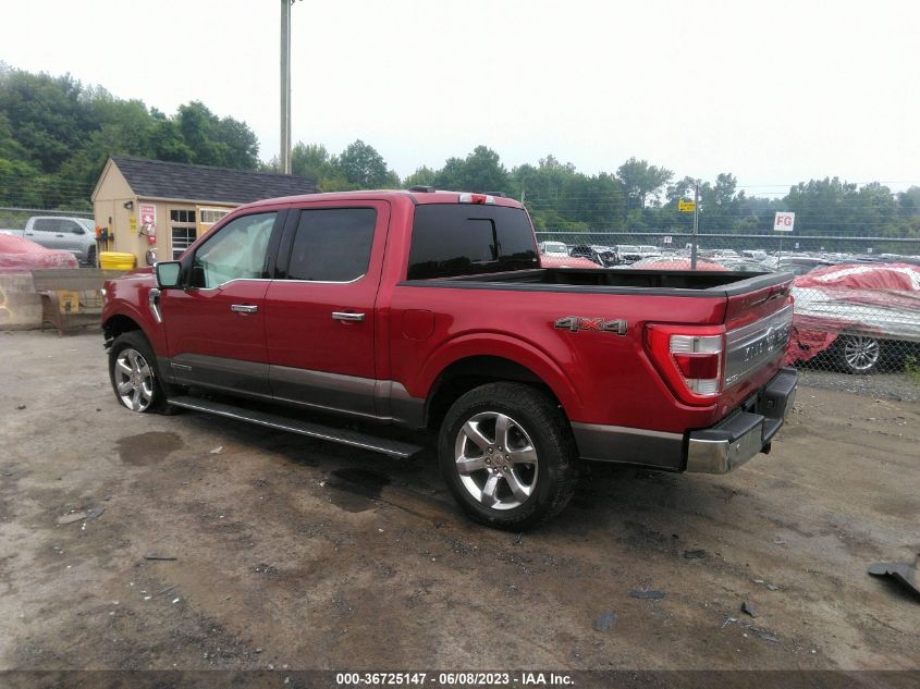 2021 FORD F-150 XL/XLT/LARIAT - 1FTFW1ED4MFB84078