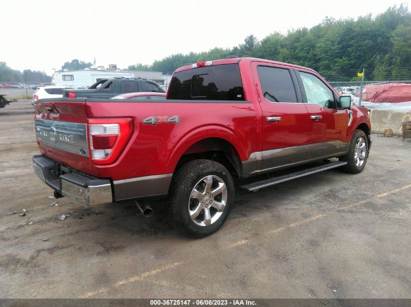 2021 FORD F-150 XL/XLT/LARIAT - 1FTFW1ED4MFB84078