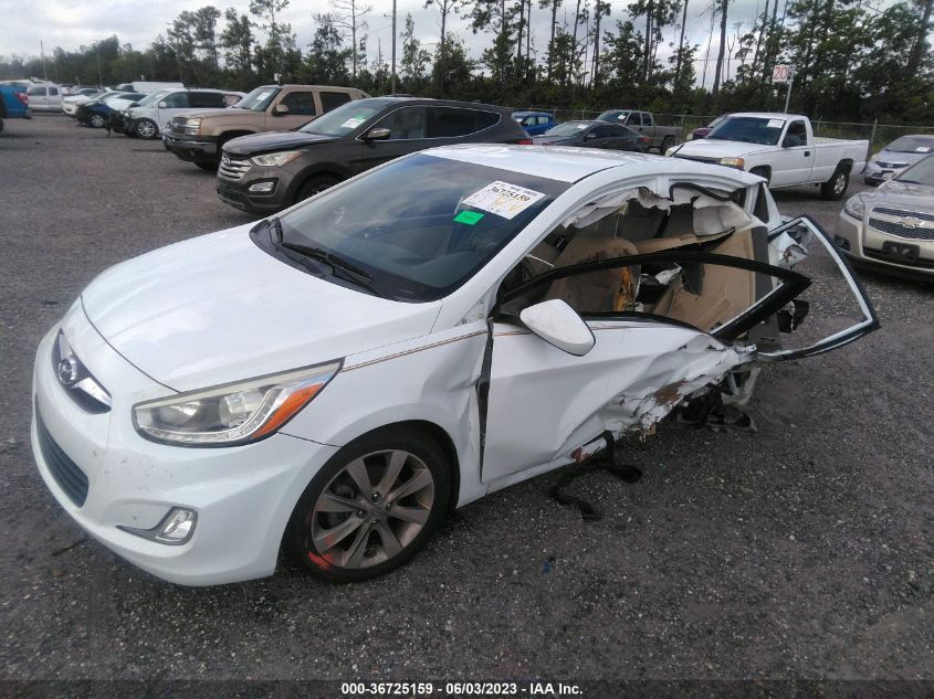 2014 HYUNDAI ACCENT GLS - KMHCU4AE5EU737807