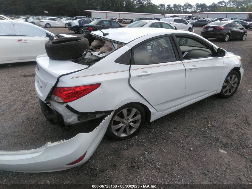 2014 HYUNDAI ACCENT GLS - KMHCU4AE5EU737807