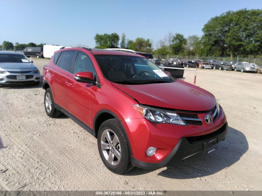 2015 TOYOTA RAV4 XLE - 2T3RFREV8FW286277