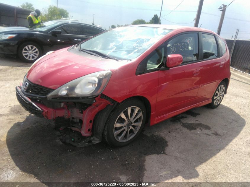 2013 HONDA FIT SPORT - JHMGE8H51DC054764