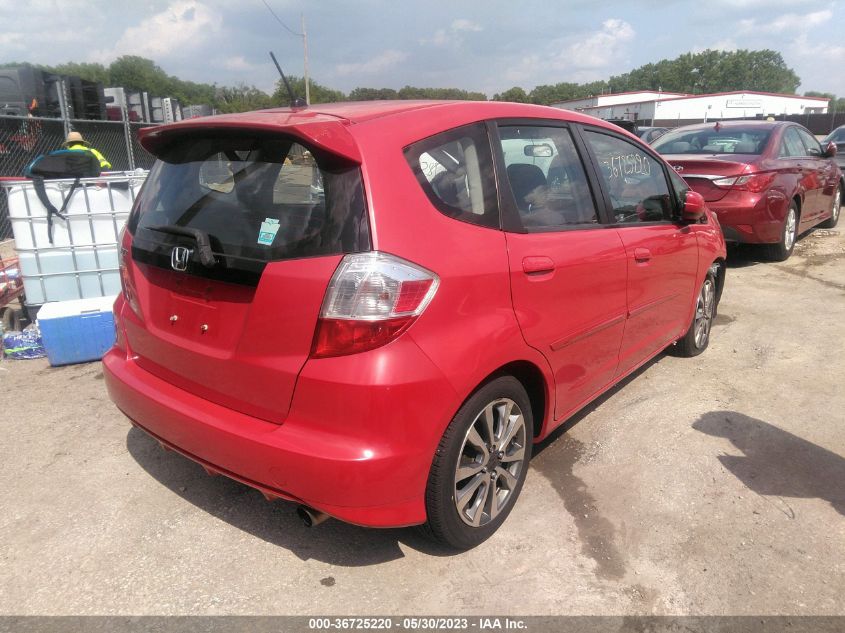 2013 HONDA FIT SPORT - JHMGE8H51DC054764