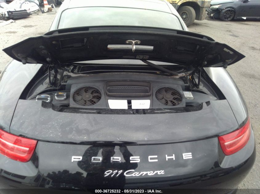 2013 PORSCHE 911 CARRERA - WP0AA2A95DS107937