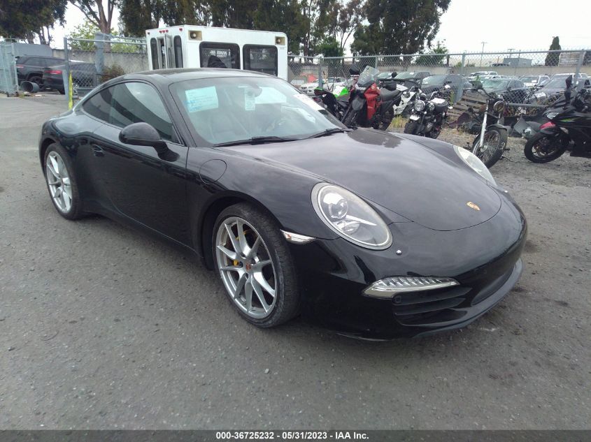 2013 PORSCHE 911 CARRERA - WP0AA2A95DS107937