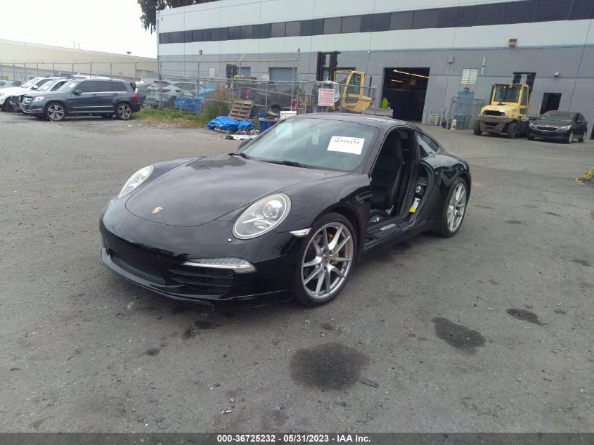2013 PORSCHE 911 CARRERA - WP0AA2A95DS107937