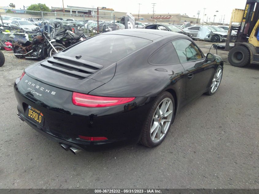 2013 PORSCHE 911 CARRERA - WP0AA2A95DS107937