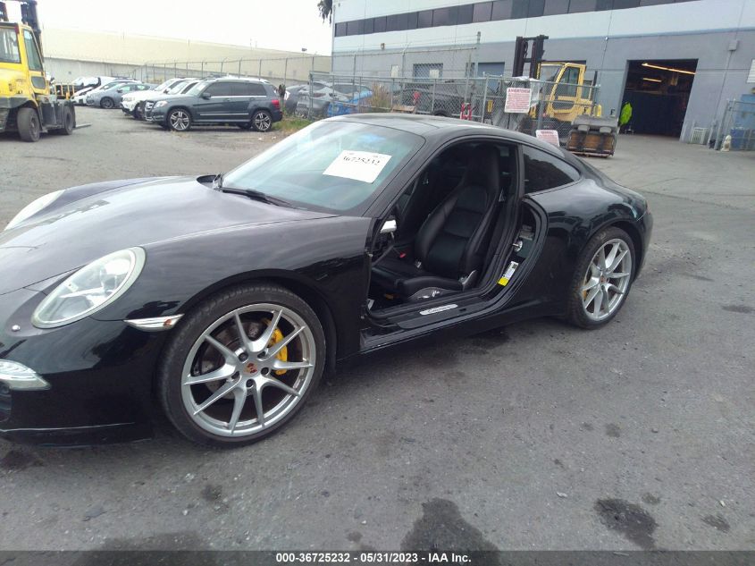 2013 PORSCHE 911 CARRERA - WP0AA2A95DS107937